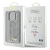 Guess GUHCP15LPSFDGSS iPhone 15 Pro 6.1 srebrny/silver hardcase Sequin Script Metal